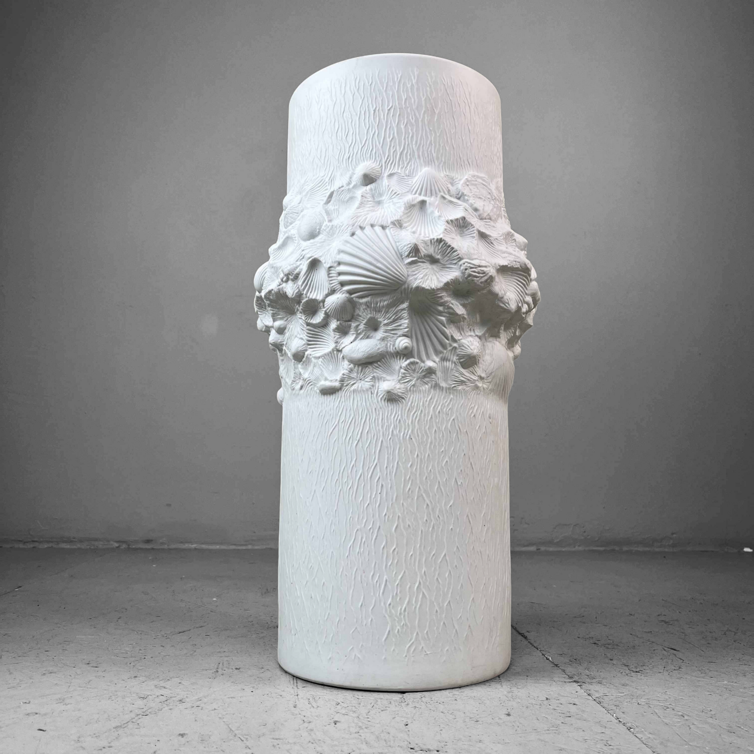 XL Op Art Design Vase AK Kaiser, 1970s