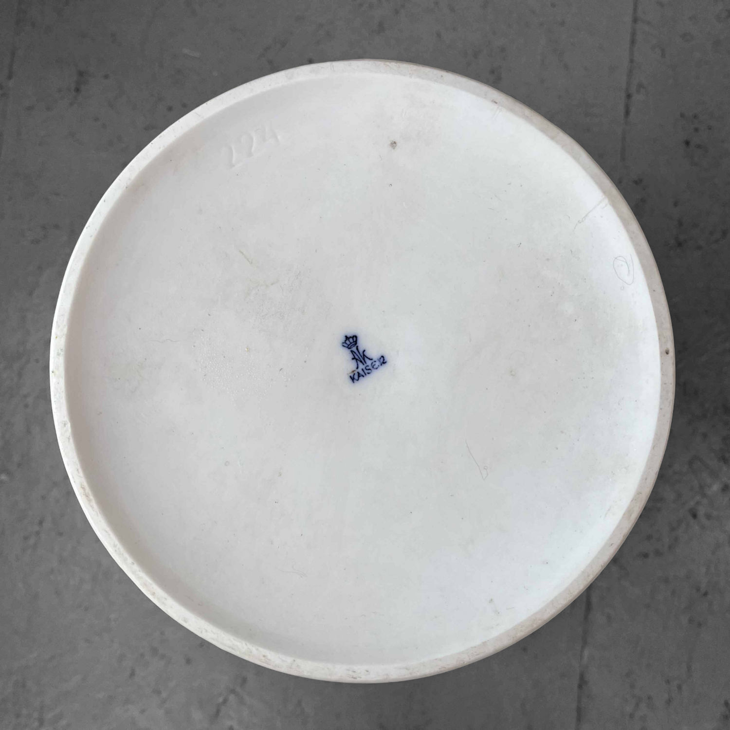 XL Op Art Design Vase AK Kaiser, 1970s