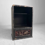 Old Japanese Lacquerware Cabinet Edo Era