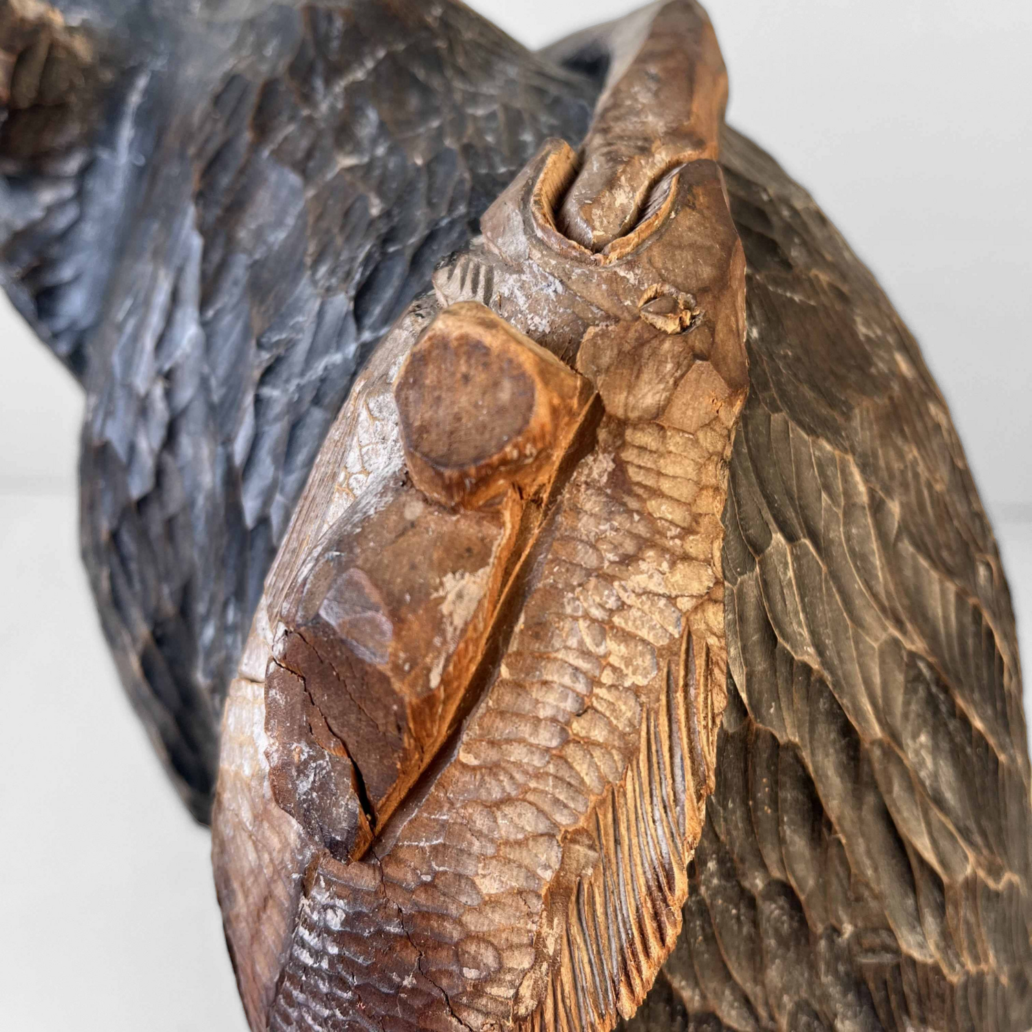 Wooden Bear Hokkaido Kibori Kuma 木彫り熊 Japan Wooden Bear Hokkaido Kibori Kuma 木彫り熊 Japan
