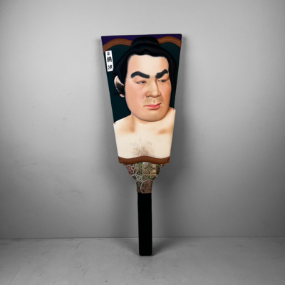Traditional Japanese Hagoita Hakata Warrior, 1960s