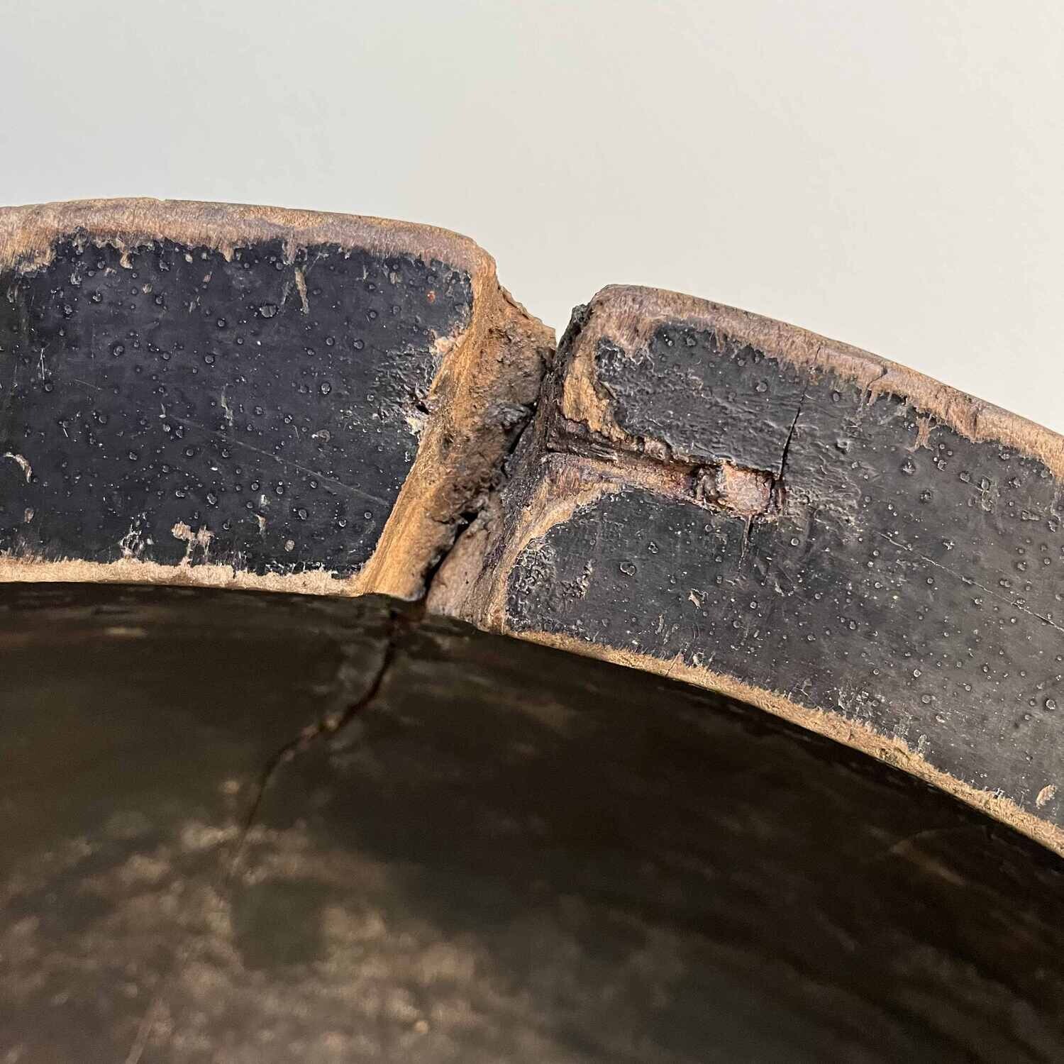 Wooden Dough Bowl Japan Meiji period (1868-1912)