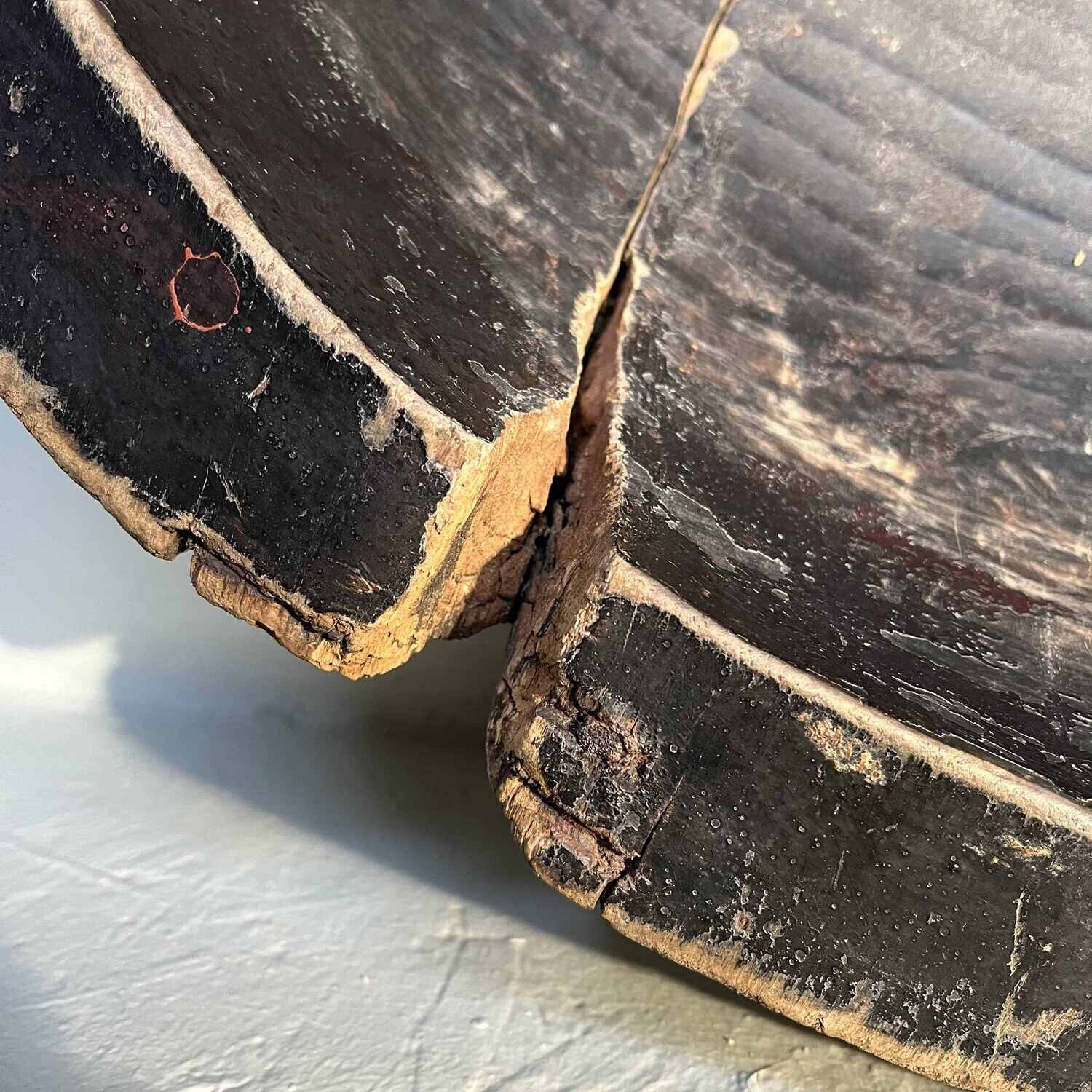 Wooden Dough Bowl Japan Meiji period (1868-1912)