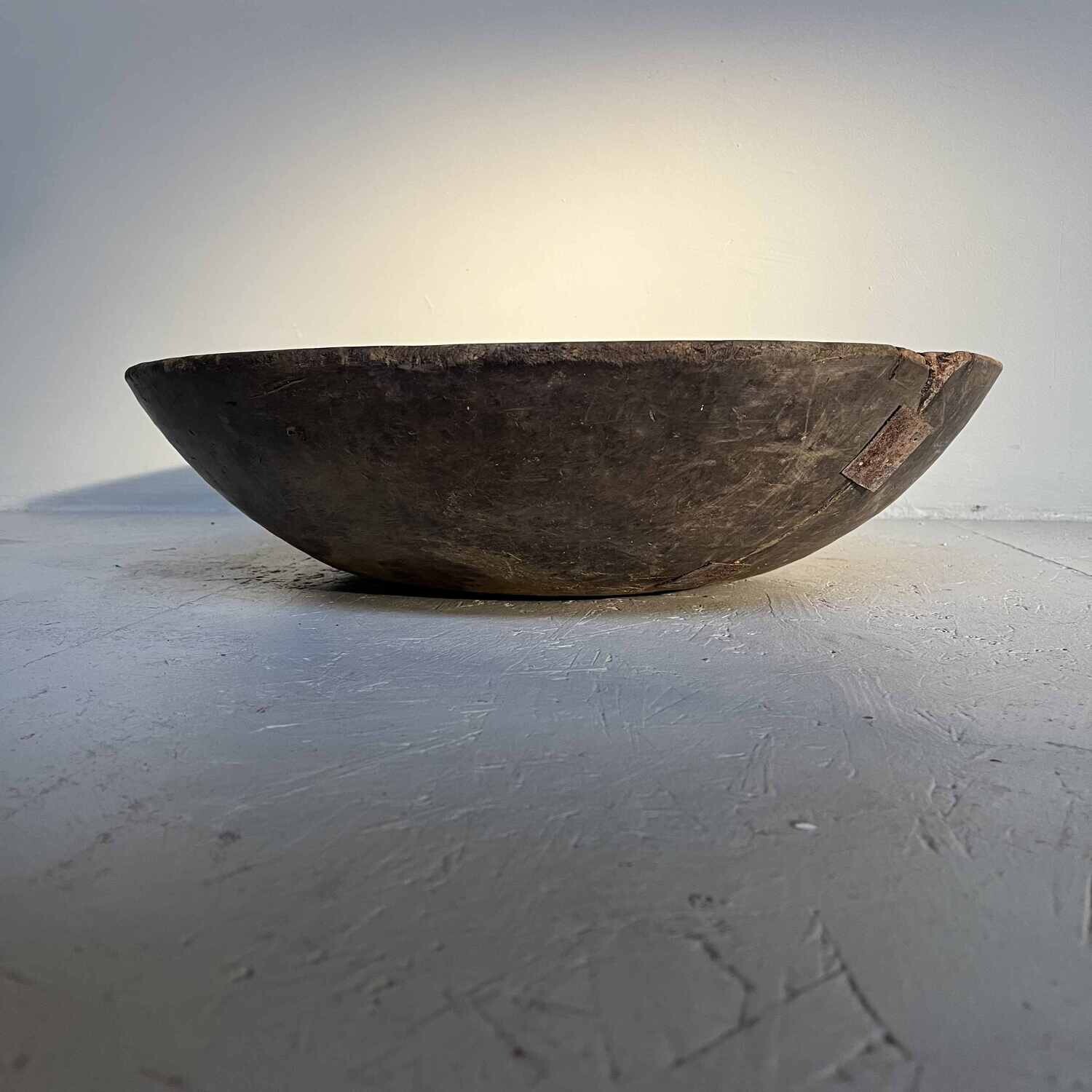 Wooden Dough Bowl Japan Meiji period (1868-1912)