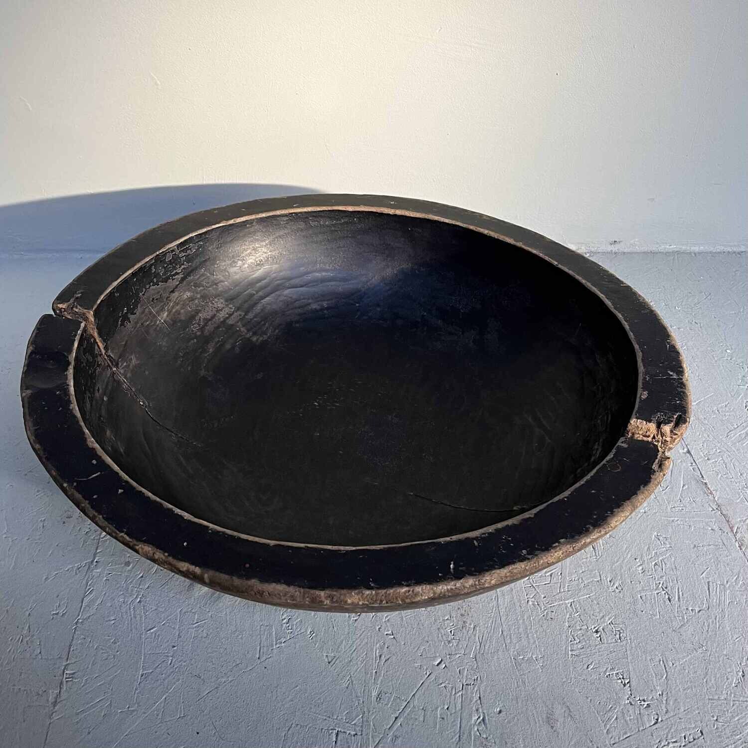 Wooden Dough Bowl Japan Meiji period (1868-1912)