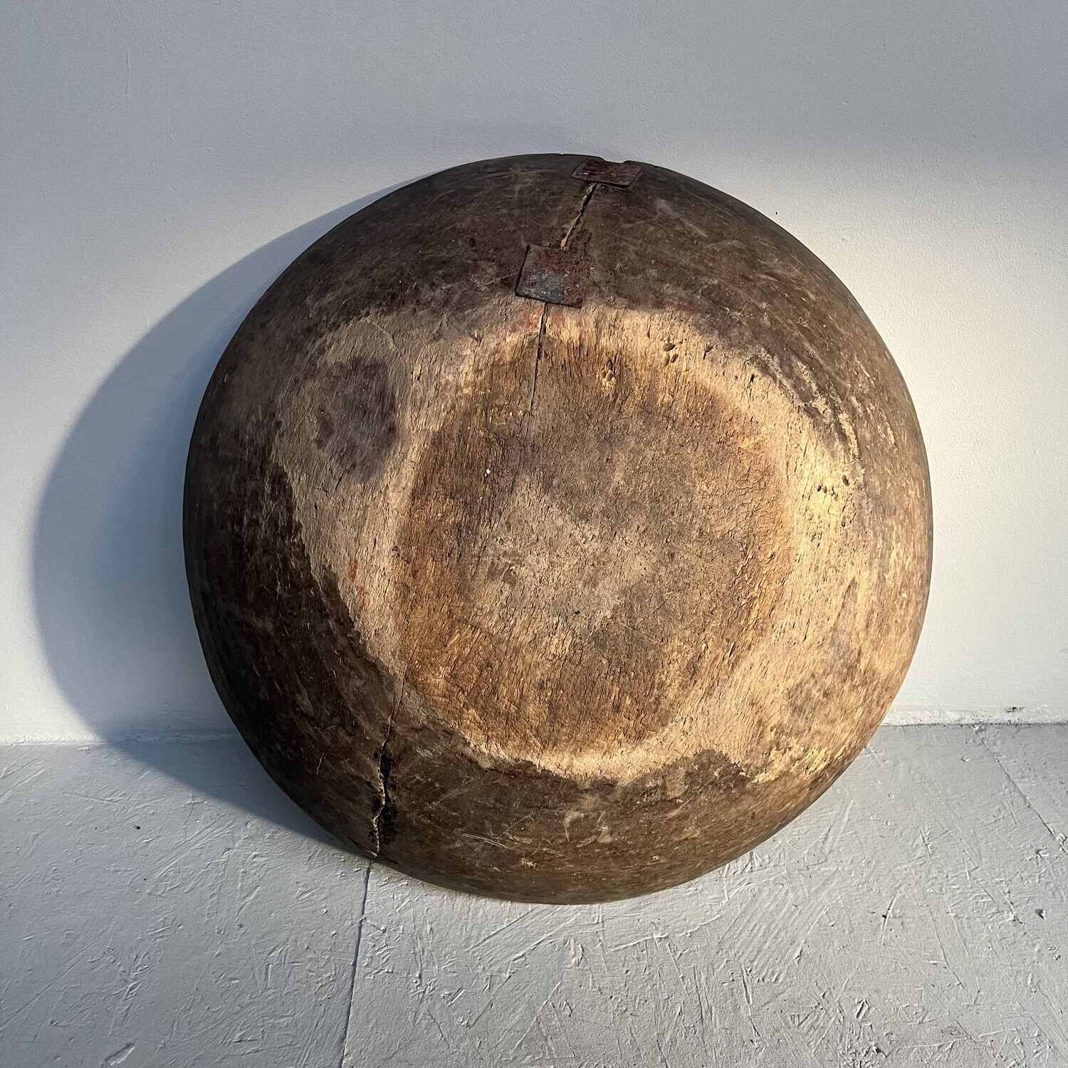 Wooden Dough Bowl Japan Meiji period (1868-1912)