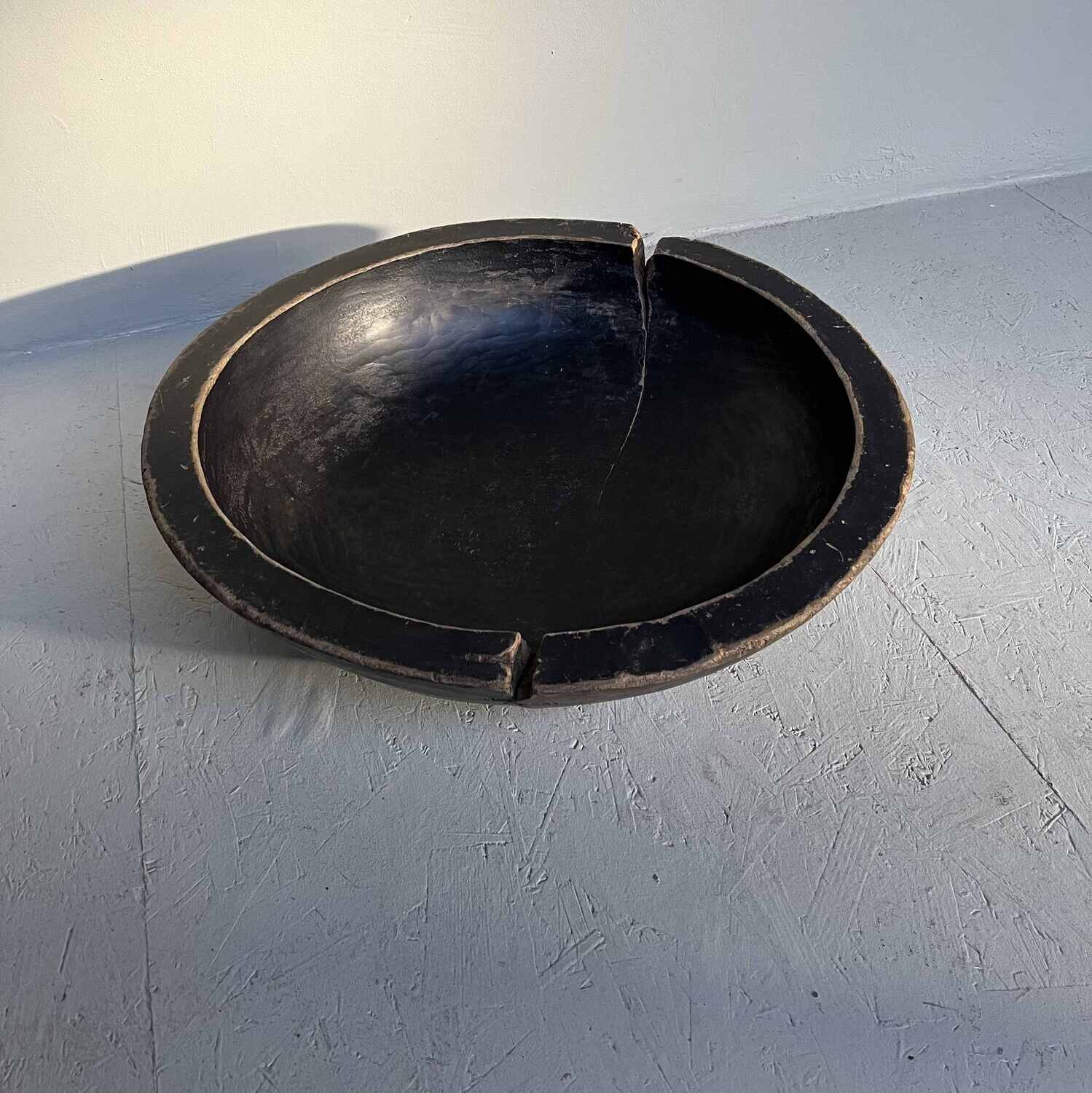 Wooden Dough Bowl Japan Meiji period (1868-1912)