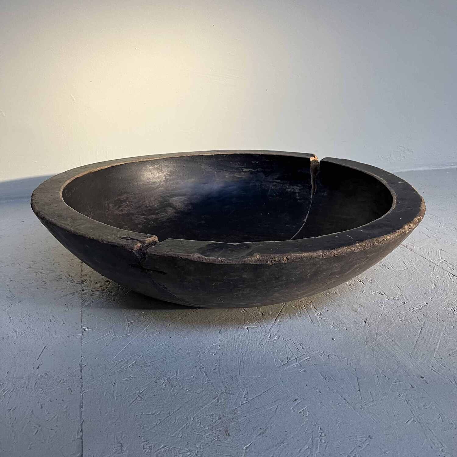 Wooden Dough Bowl Japan Meiji period (1868-1912)