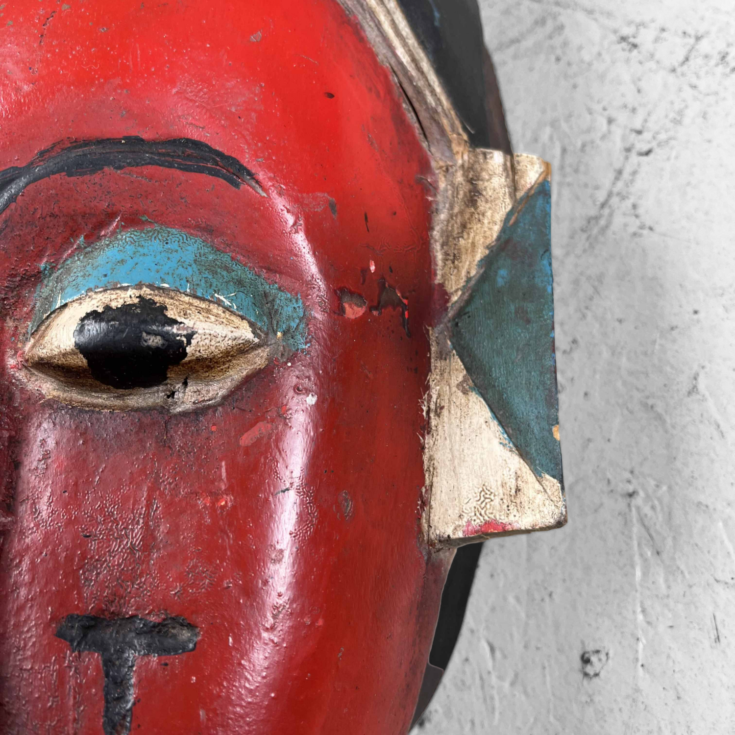 Set Vintage Guro Maskers Ivoorkust Set Vintage Guro Maskers Ivoorkust