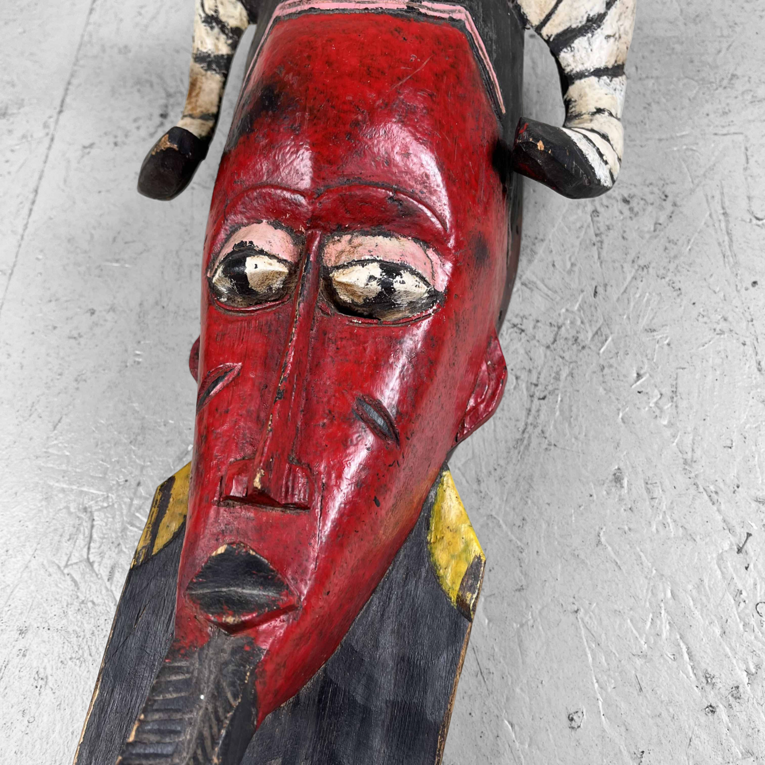 Set Vintage Guro Maskers Ivoorkust Set Vintage Guro Maskers Ivoorkust