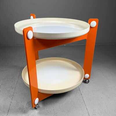 Space Age Trolley by Luigi Massoni for Guzzini, Italy