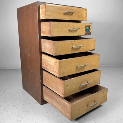 Vintage Japanese Drawer Cabinet