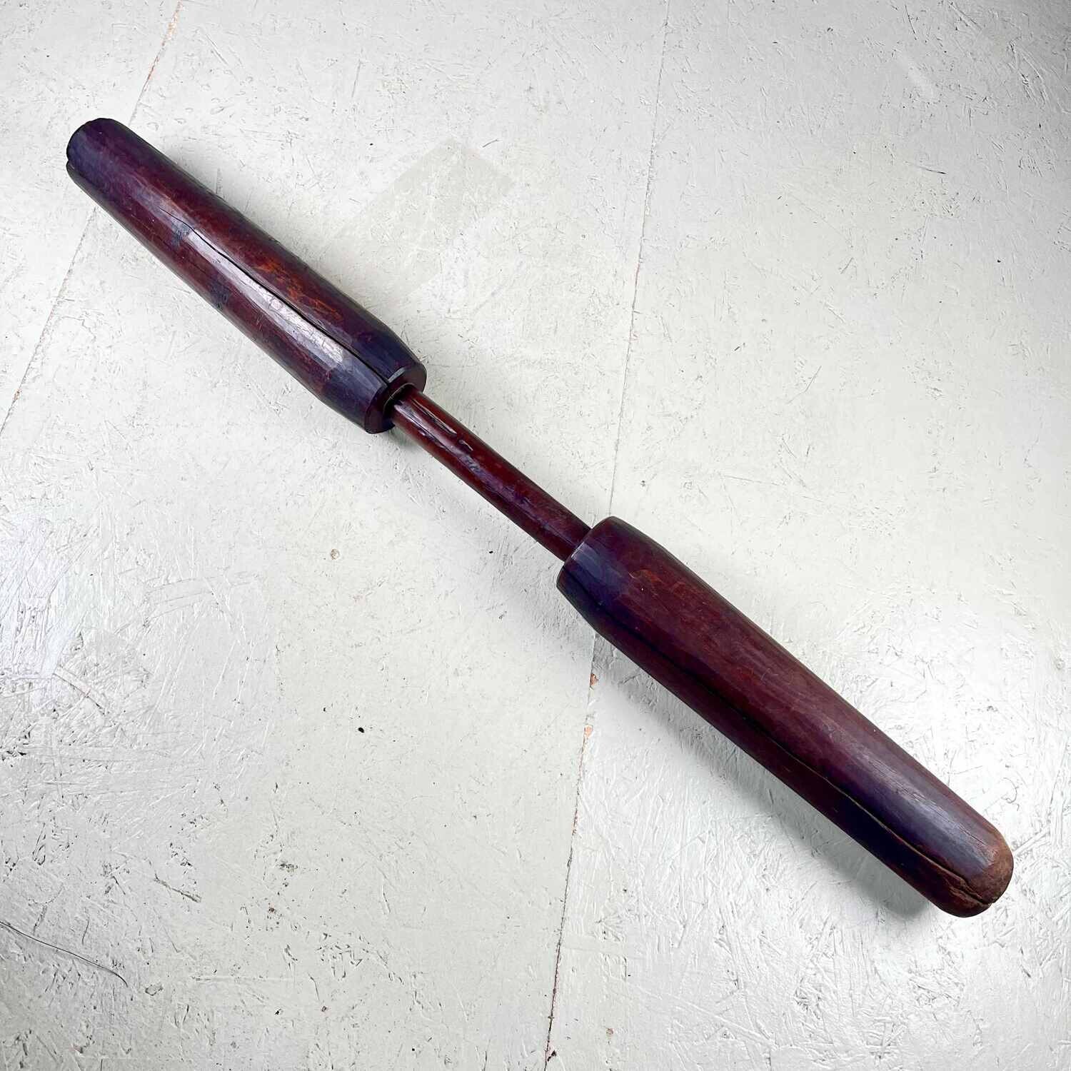 Large Antique Wooden Mochigome Stamper Japan, 1920s. Large Antique Wooden Mochigome Stamper Japan, 1920s.