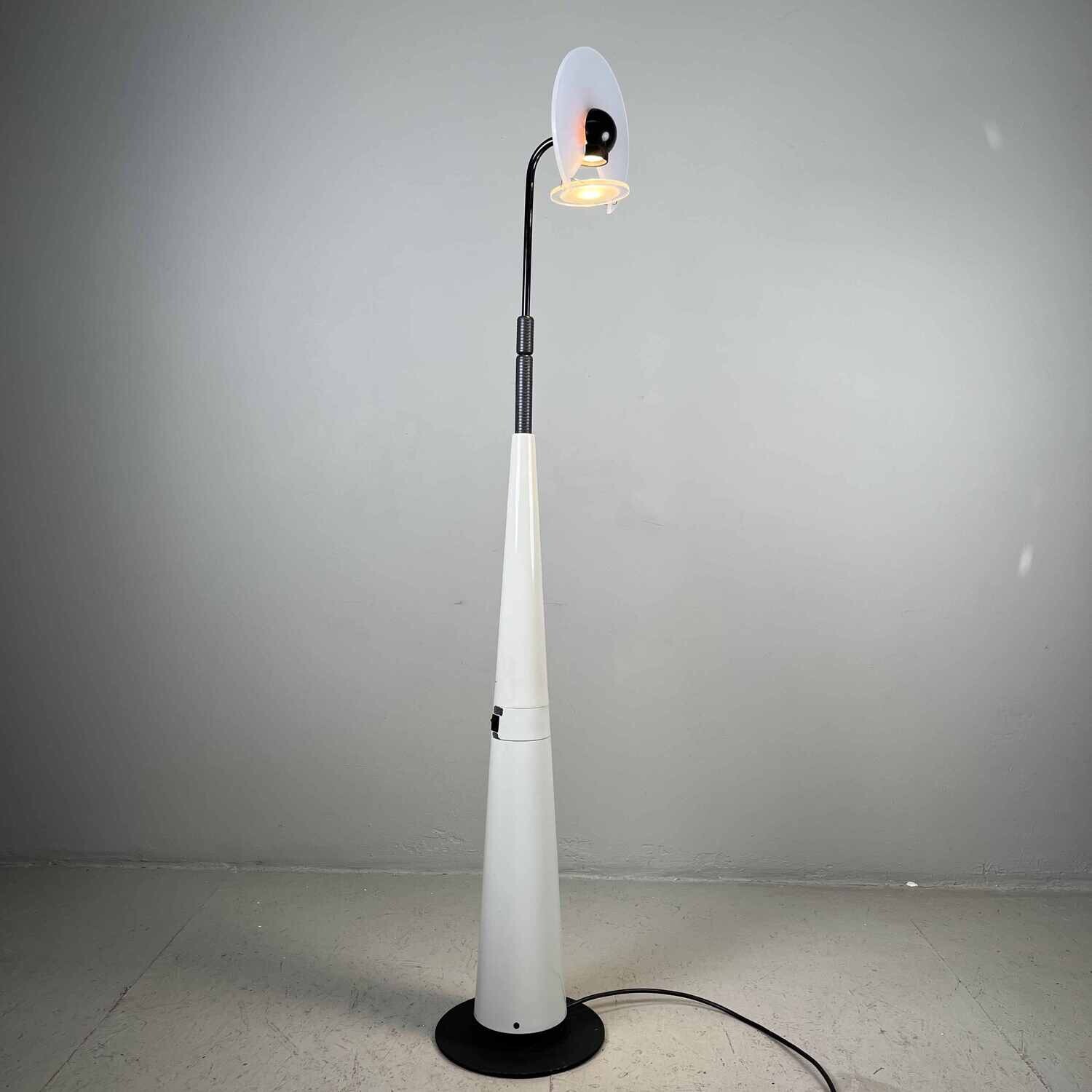 Vintage vloerlamp Club 1195 van Giuseppe Ramella voor Arteluce, Italië 1985