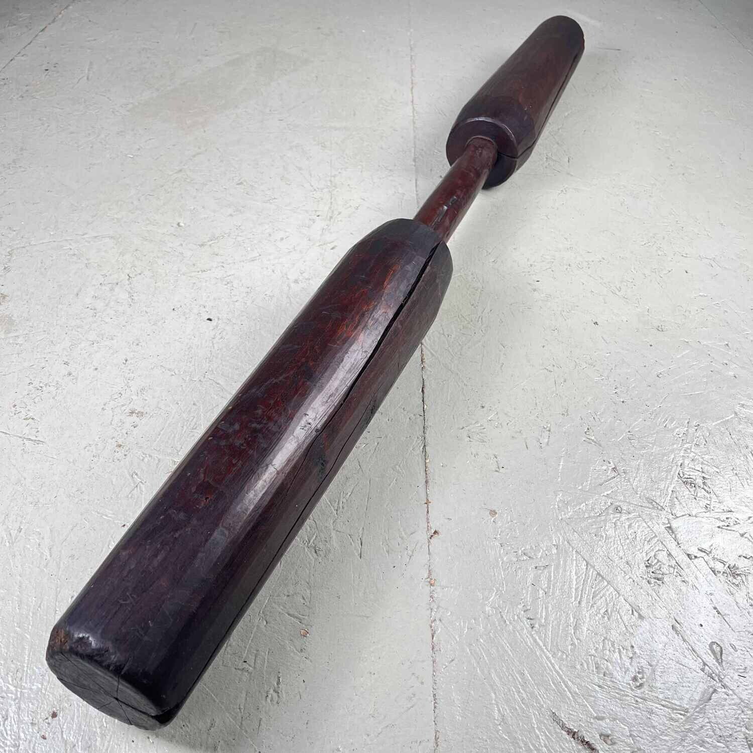 Large Antique Wooden Mochigome Stamper Japan, 1920s. Large Antique Wooden Mochigome Stamper Japan, 1920s.