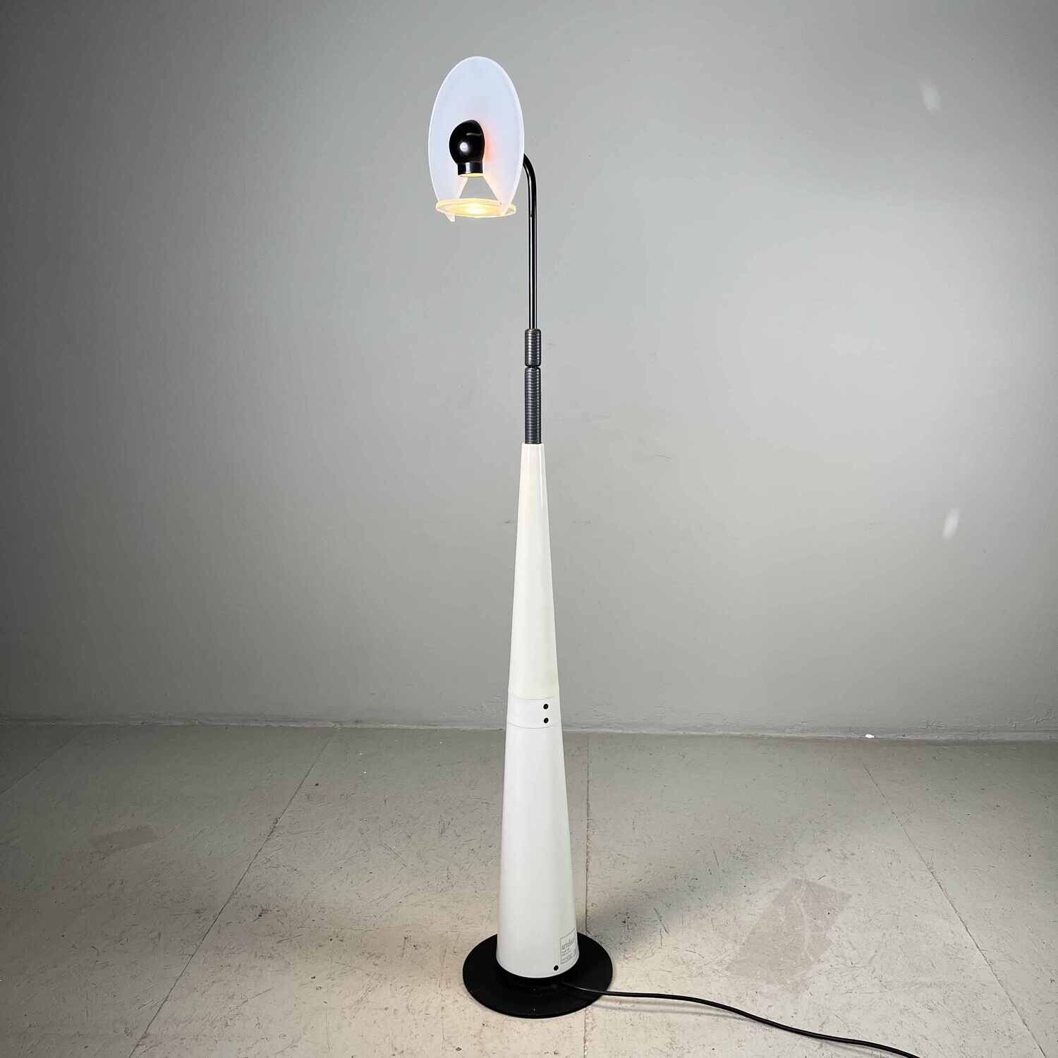 Vintage vloerlamp Club 1195 van Giuseppe Ramella voor Arteluce, Italië 1985