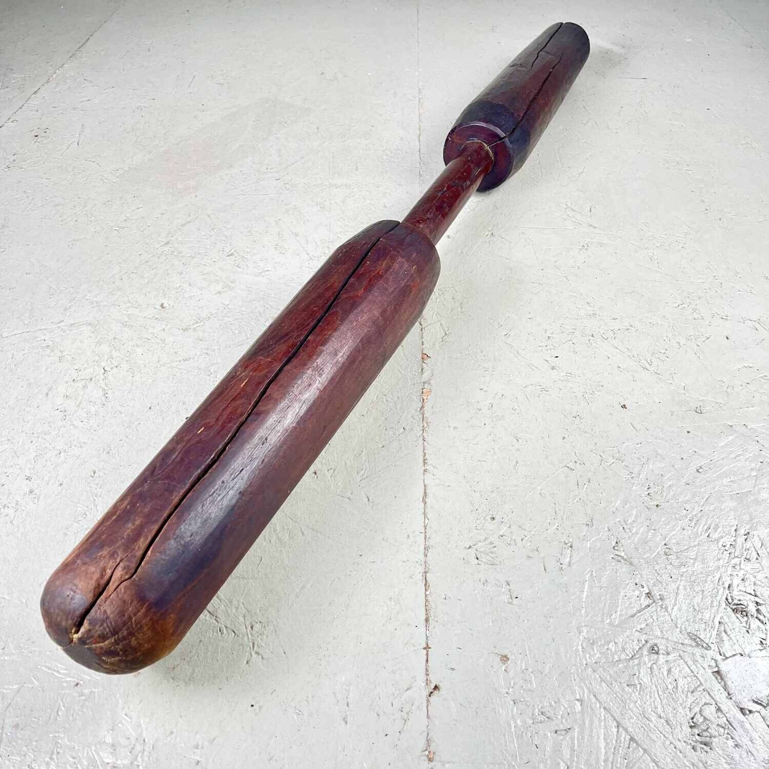Large Antique Wooden Mochigome Stamper Japan, 1920s. Large Antique Wooden Mochigome Stamper Japan, 1920s.