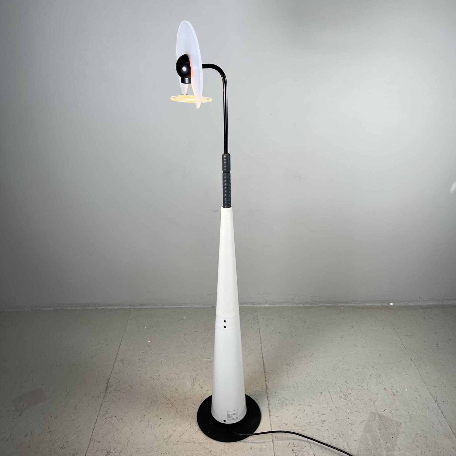 Vintage vloerlamp Club 1195 van Giuseppe Ramella voor Arteluce, Italië 1985