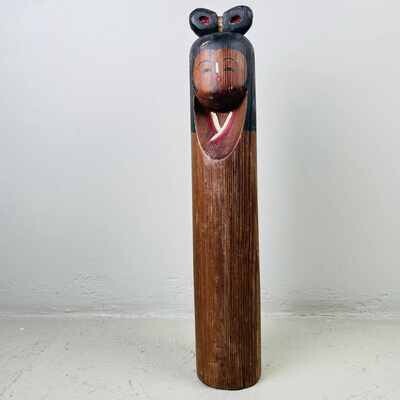 Grote vintage Kokeshi