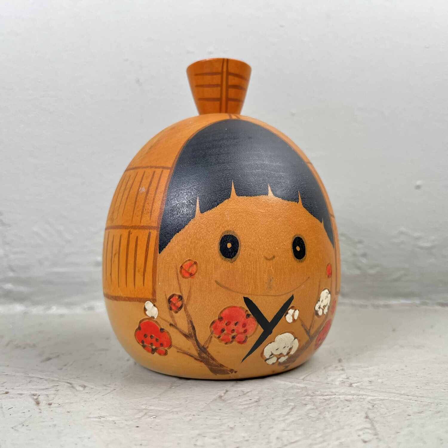 Schattige vintage Kokeshi