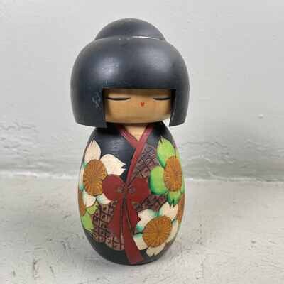 Vintage Sosaku Kokeshi door Yuji Kawase