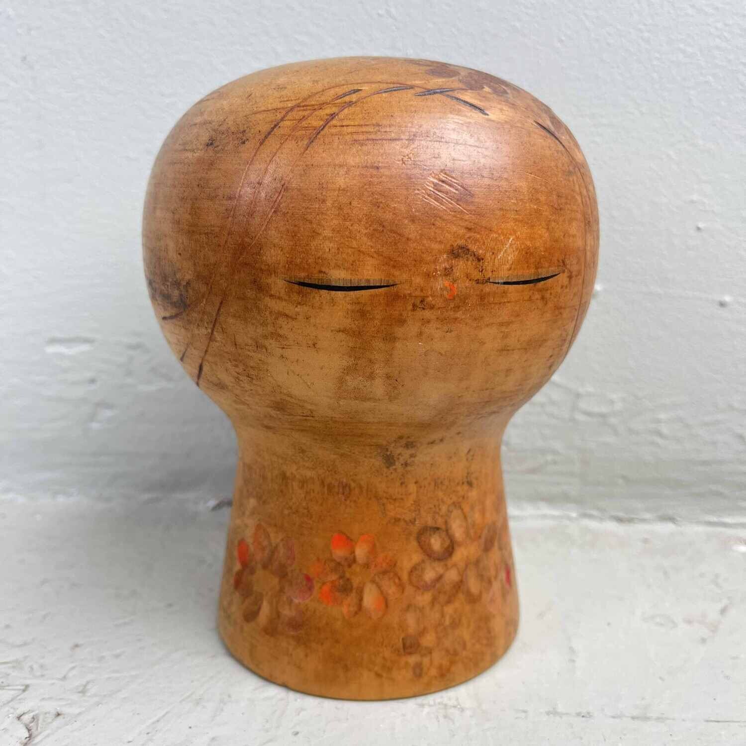 Zeldzame Vintage Sosaku Kokeshi