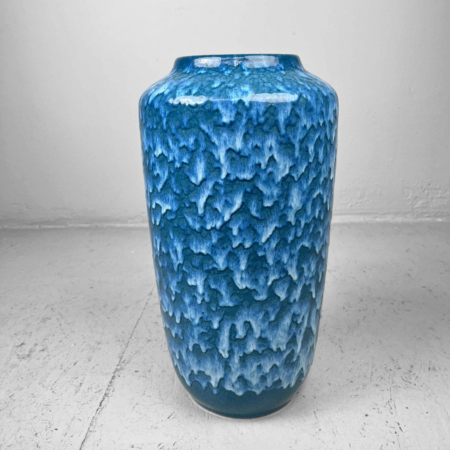 Large Mid Century Floor Vase Scheurich, 1970s Germany