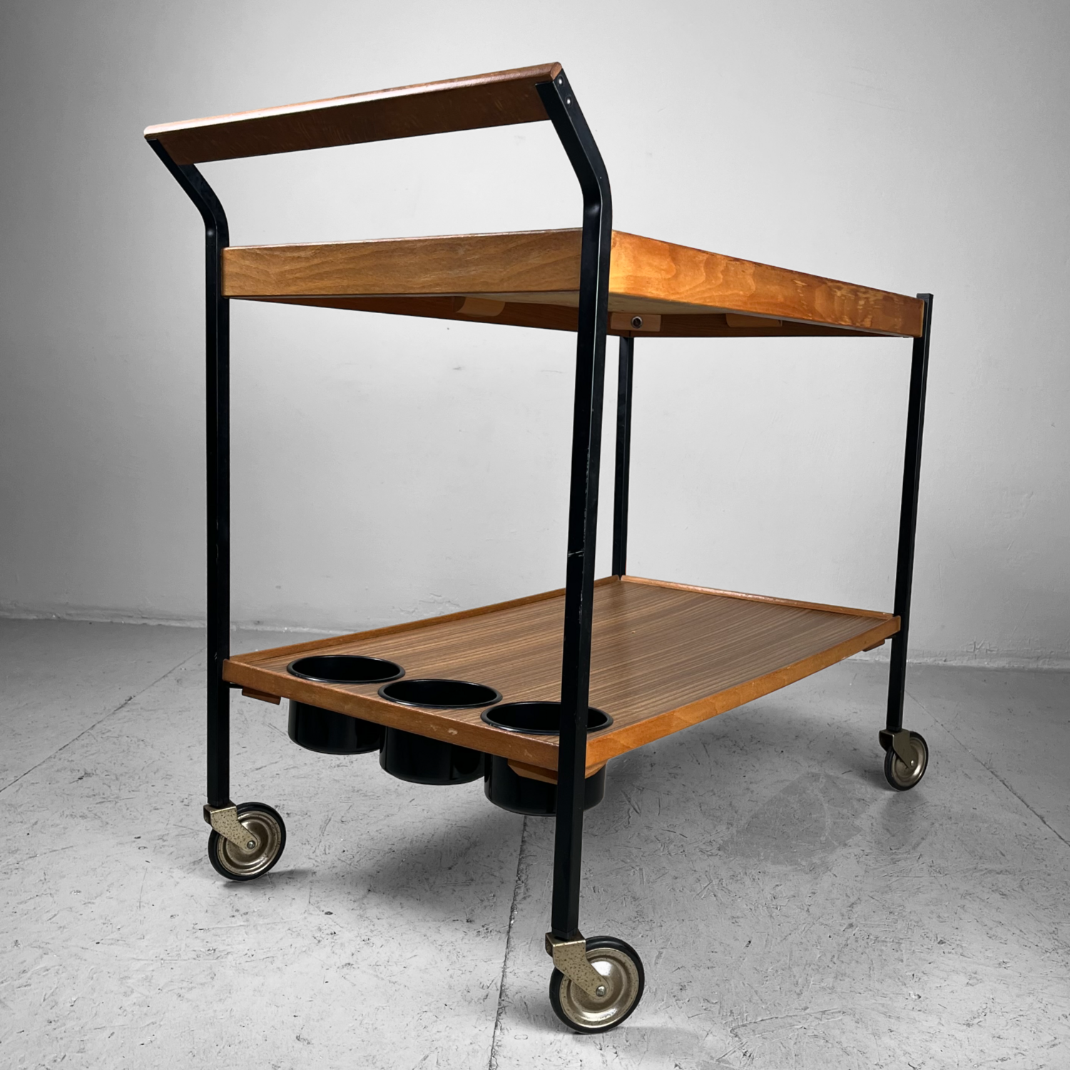 Vintage Bar Trolley Opal Möbel Duitsland 1960s