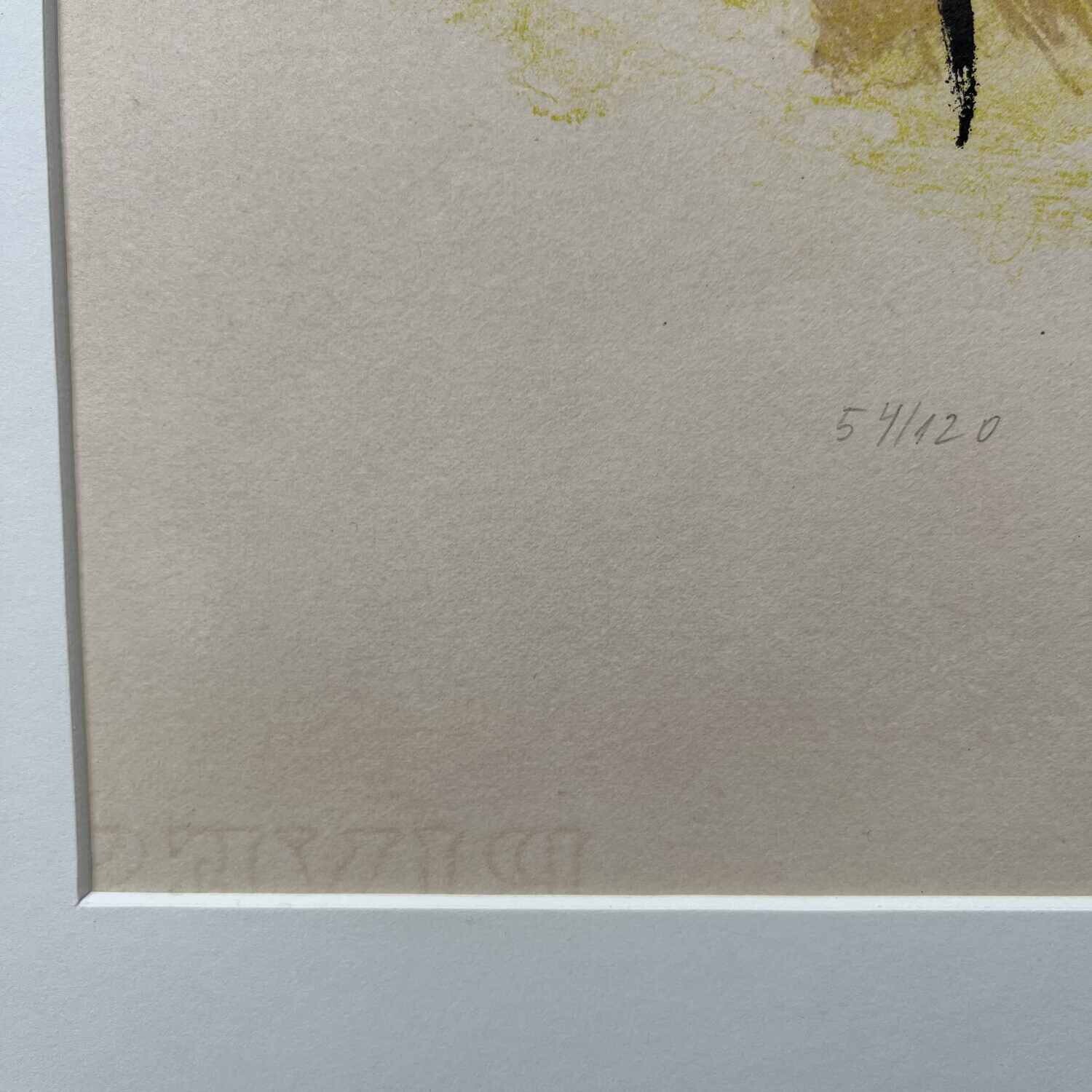 Originele Cobra-litho Corneille, 1959.