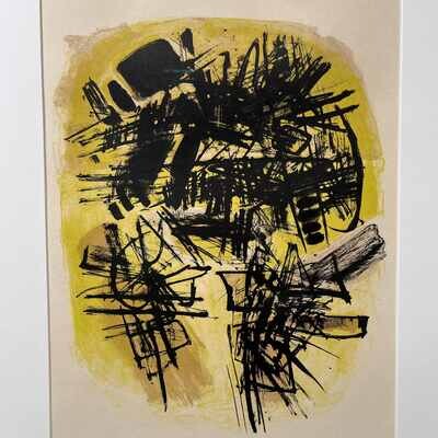 Original Cobra lithograph Corneille, 1959.
