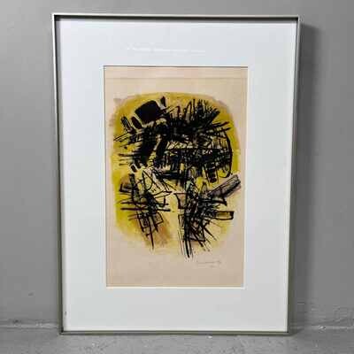 Original Cobra lithograph Corneille, 1959.