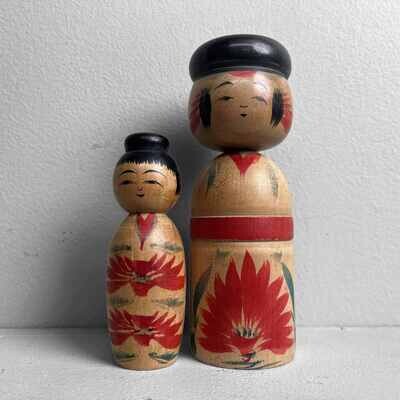 Dento vintage kokeshi