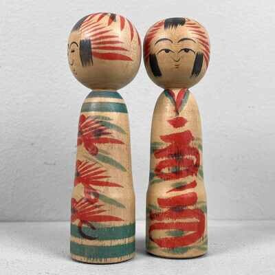 Dento vintage kokeshi