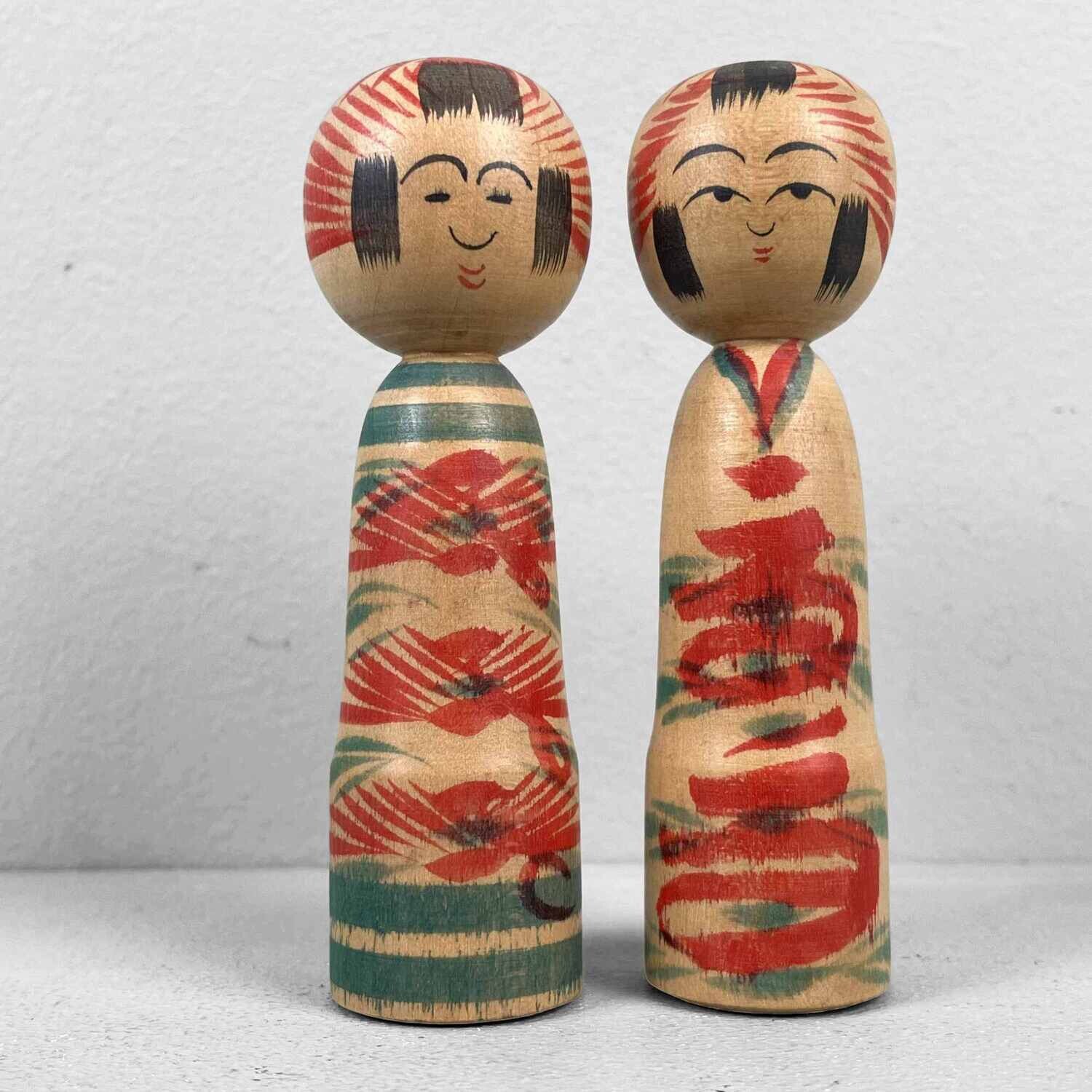Dento vintage kokeshi