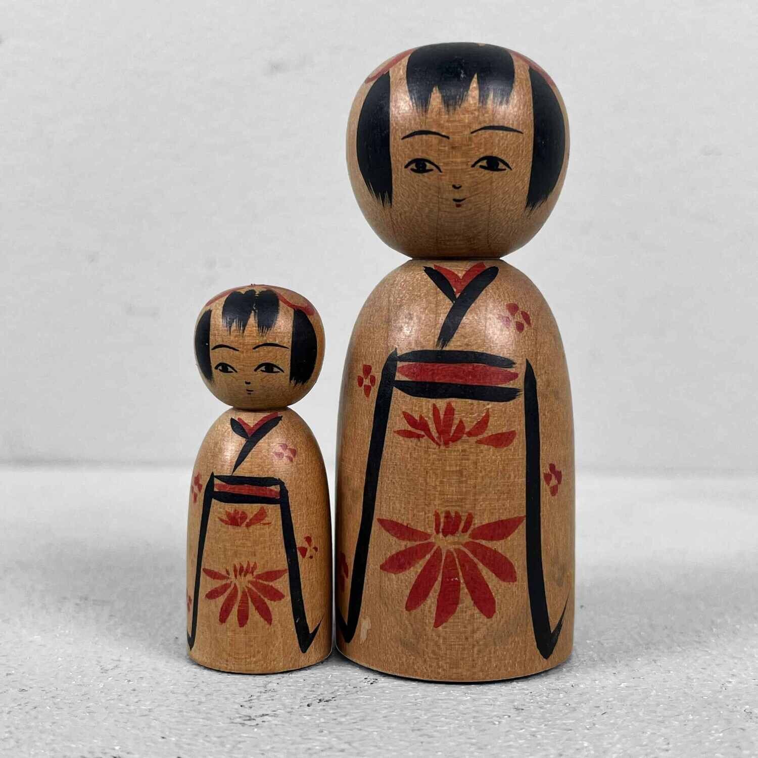 Dento vintage kokeshi
