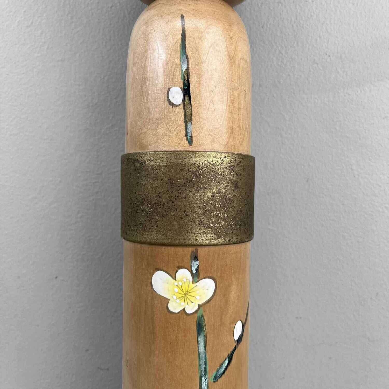 Vintage sosaku kokeshi by Takahashi Hajime