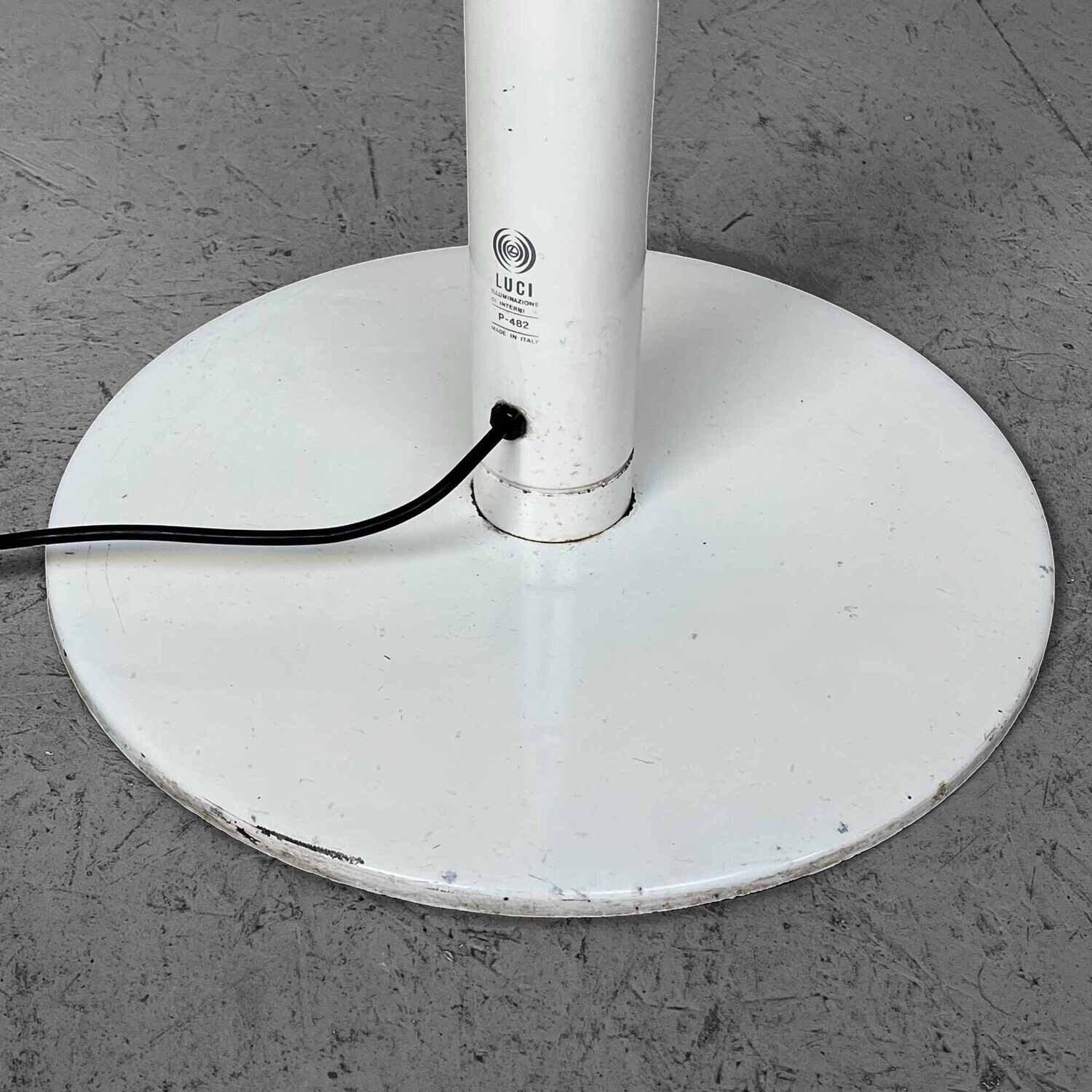 Space Age LUCI P-482 Floor Lamp jaren '70, Italië
