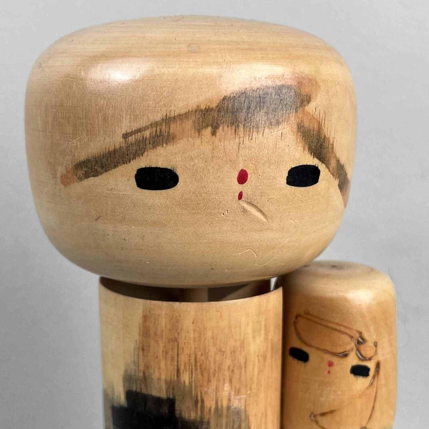 RARE Vintage sosaku kokeshi door Inosuke Kobayashi