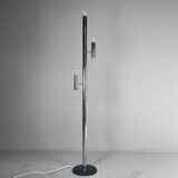 Tubular Chrome Floor Lamp Reggiani, Italy, 1970s