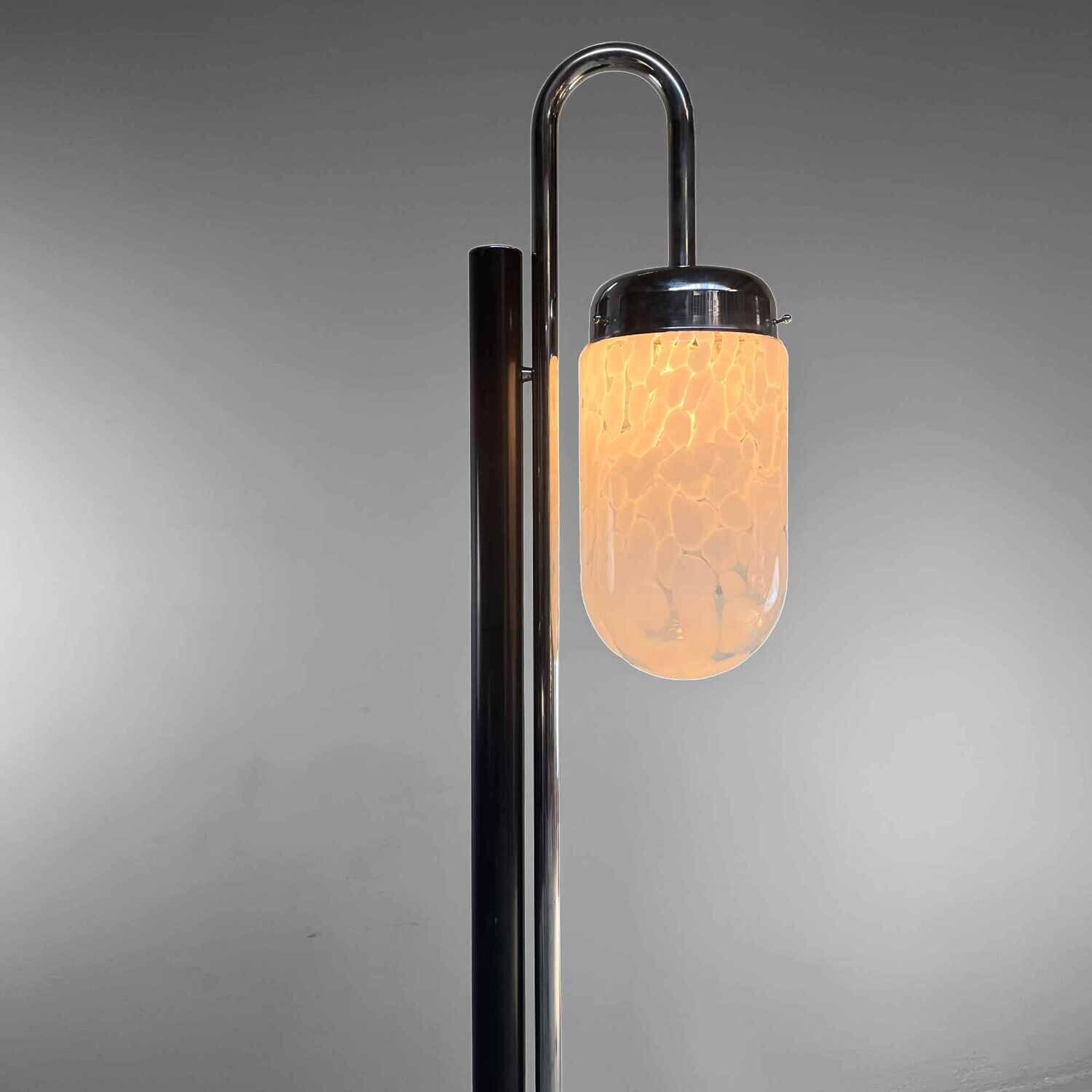 Mid Century Design Floorlamp Murano 60s, Italy