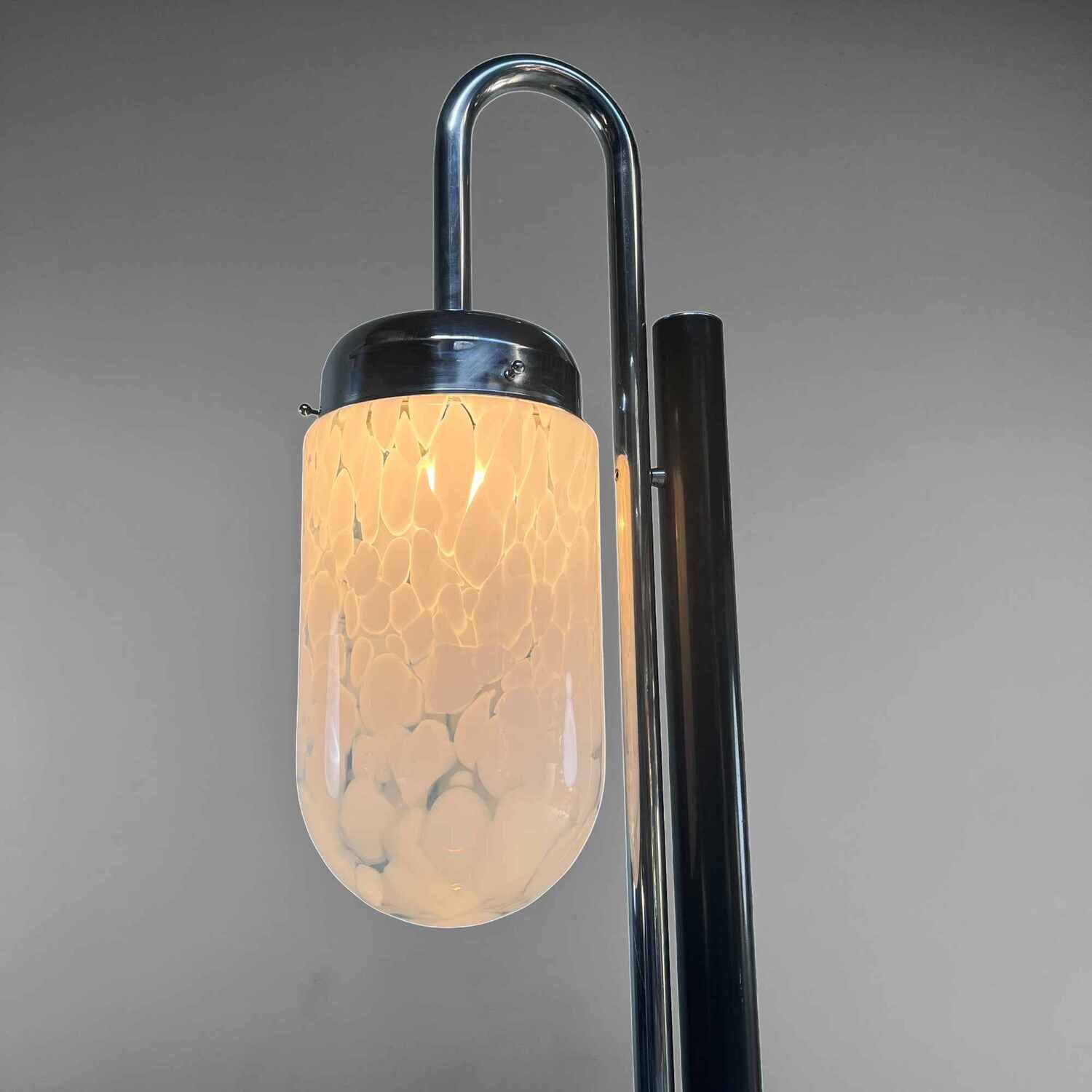 Mid Century Design Floorlamp Murano 60s, Italy