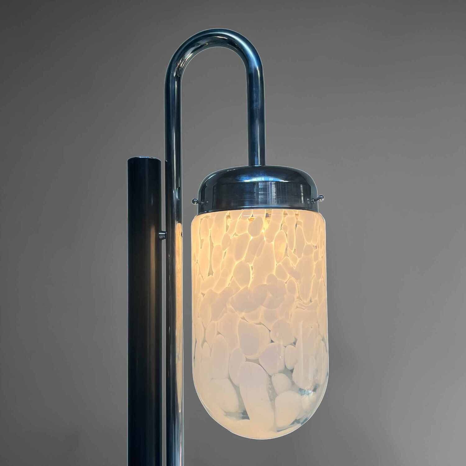 Mid Century Design Floorlamp Murano 60s, Italy