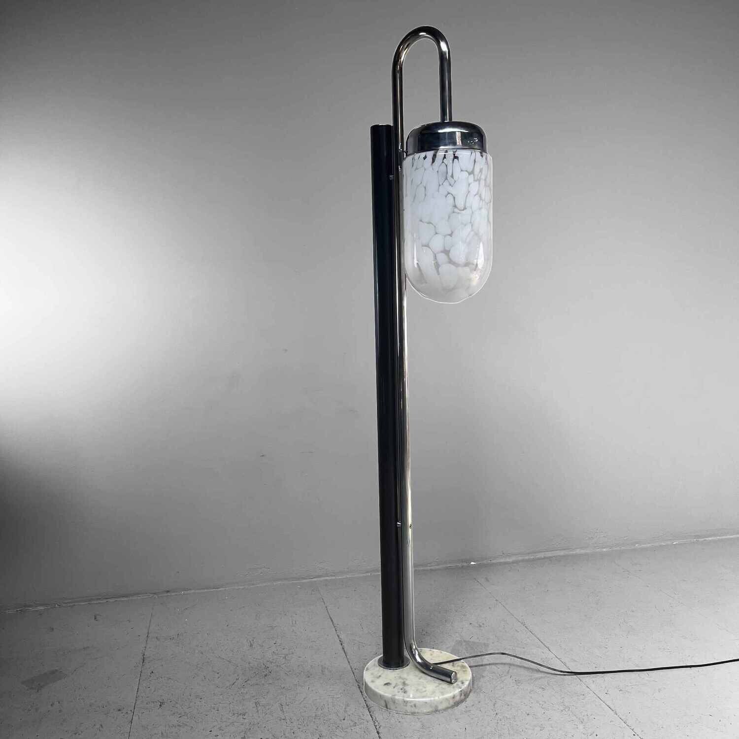 Mid Century Design Floorlamp Murano 60s, Italy Mid Century Design Floorlamp Murano 60s, Italy