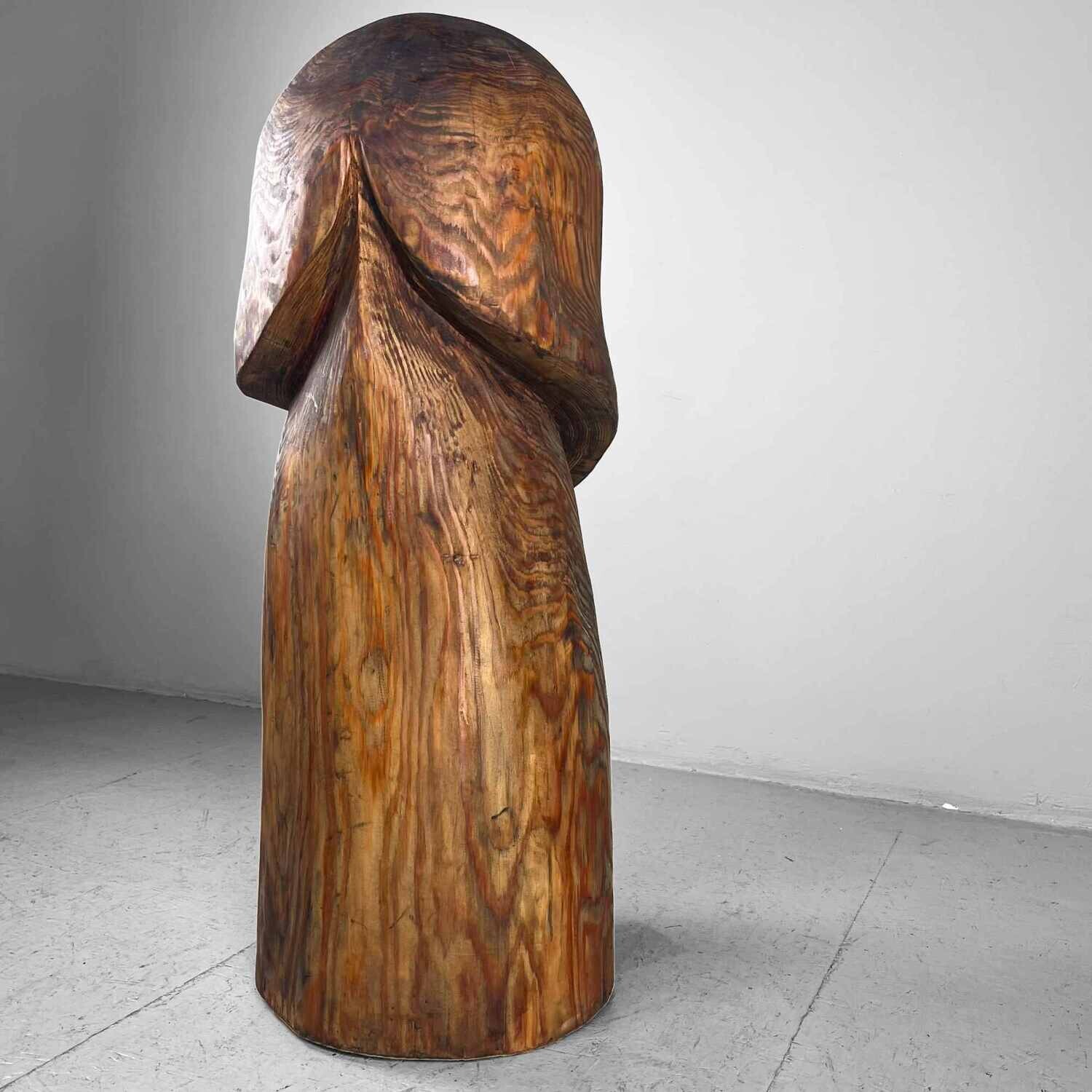 Wooden Mid Century Phallus Kawasaki Japan