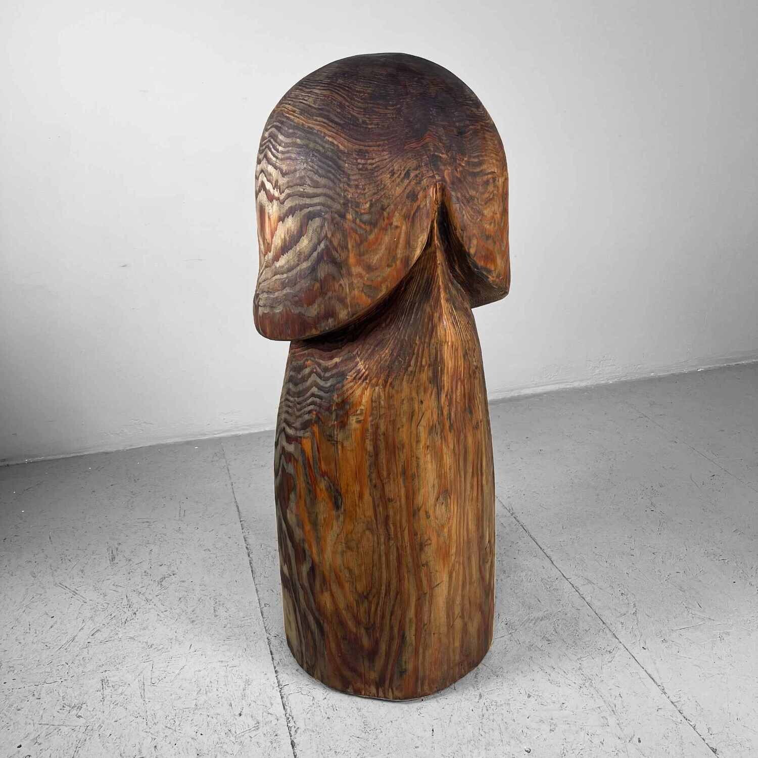 Wooden Mid Century Phallus Kawasaki Japan
