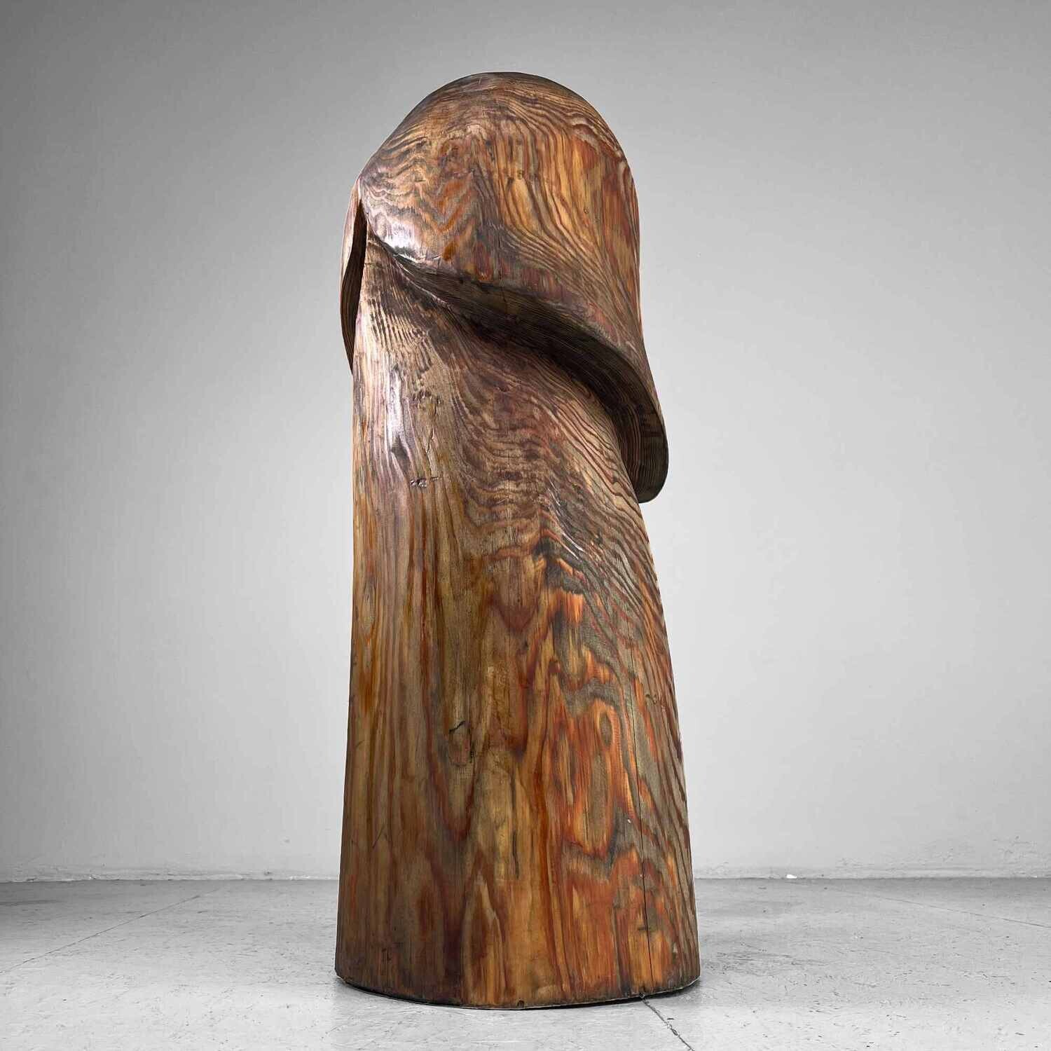 Wooden Mid Century Phallus Kawasaki Japan