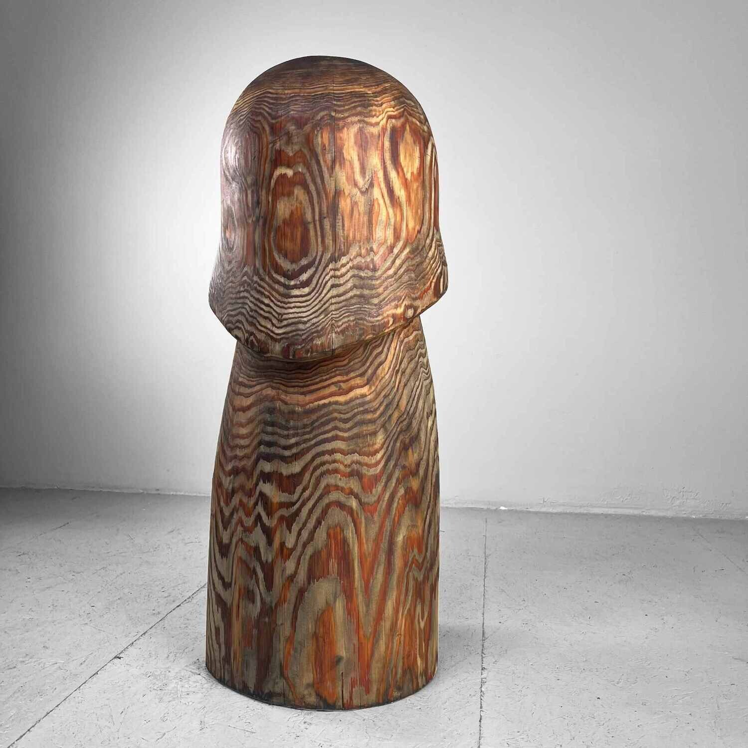 Wooden Mid Century Phallus Kawasaki Japan