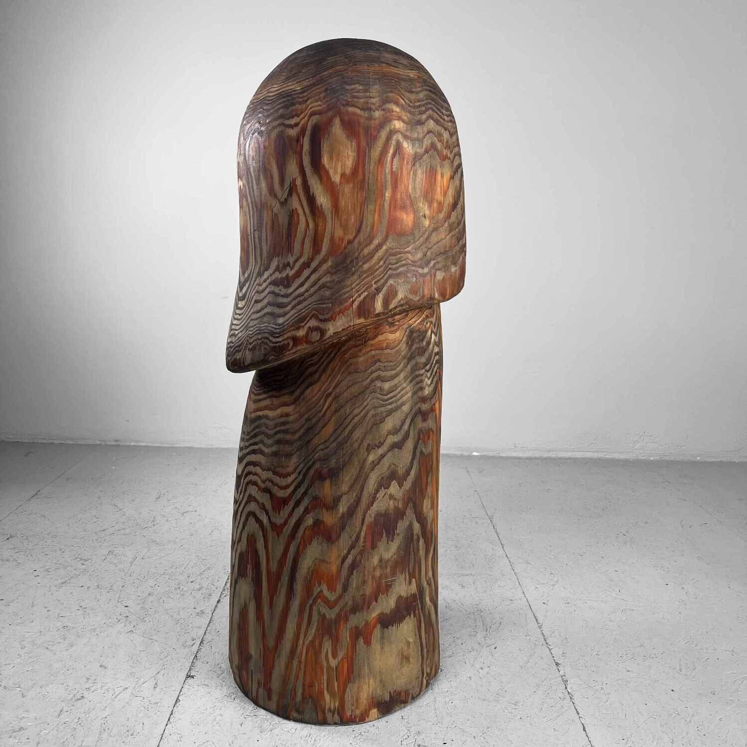 Wooden Mid Century Phallus Kawasaki Japan