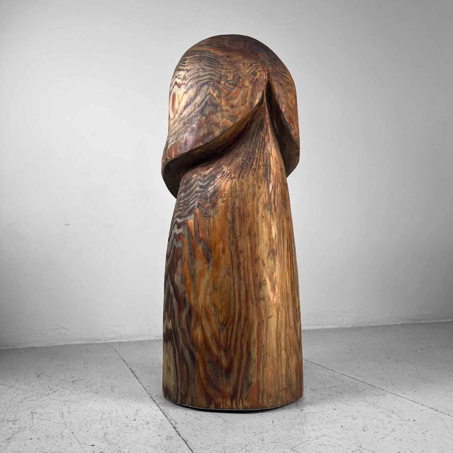 Wooden Mid Century Phallus Kawasaki Japan