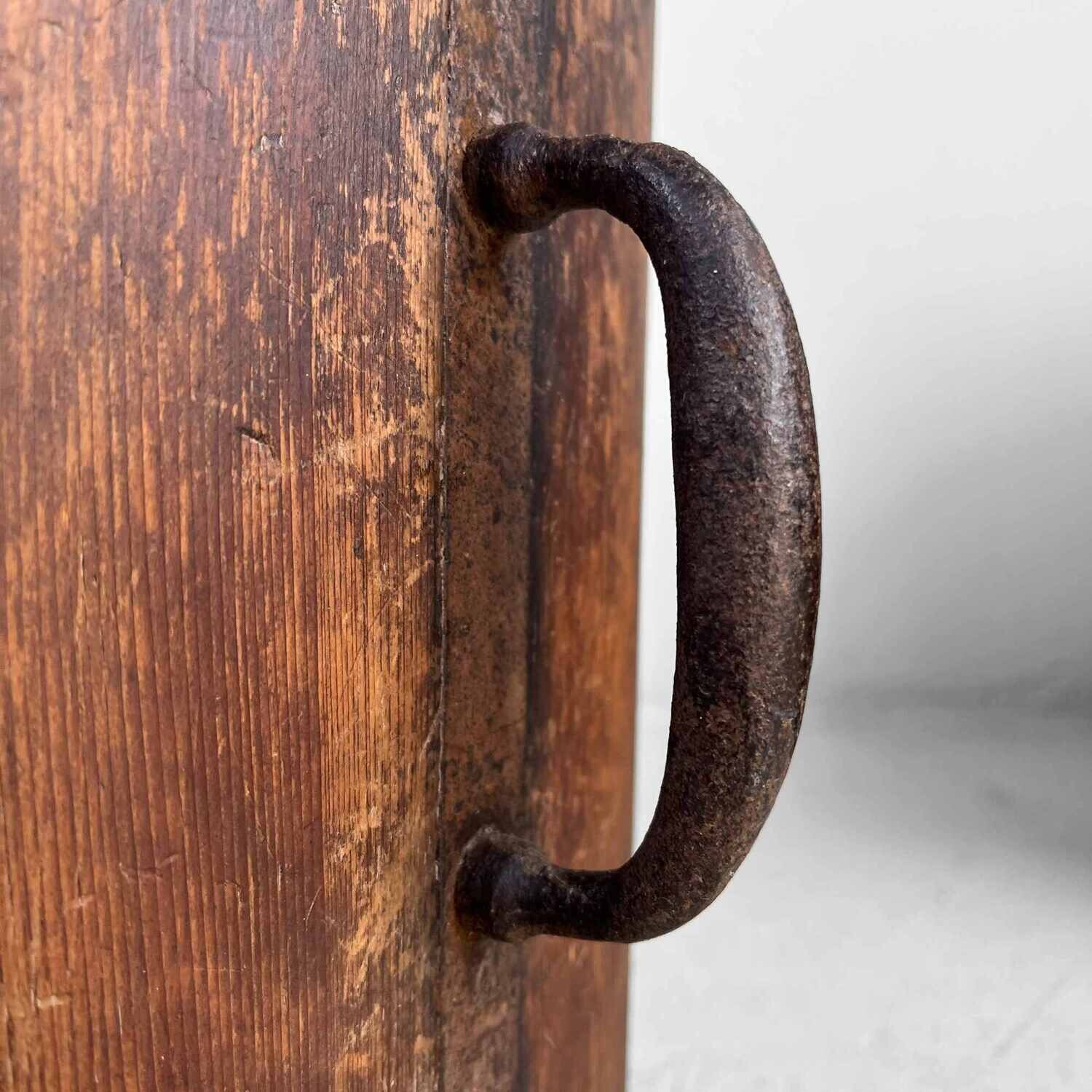 Set Antieke Handgemaakte Rijstmaat Emmers - Itomasu Meiji (1867-1912) Japan